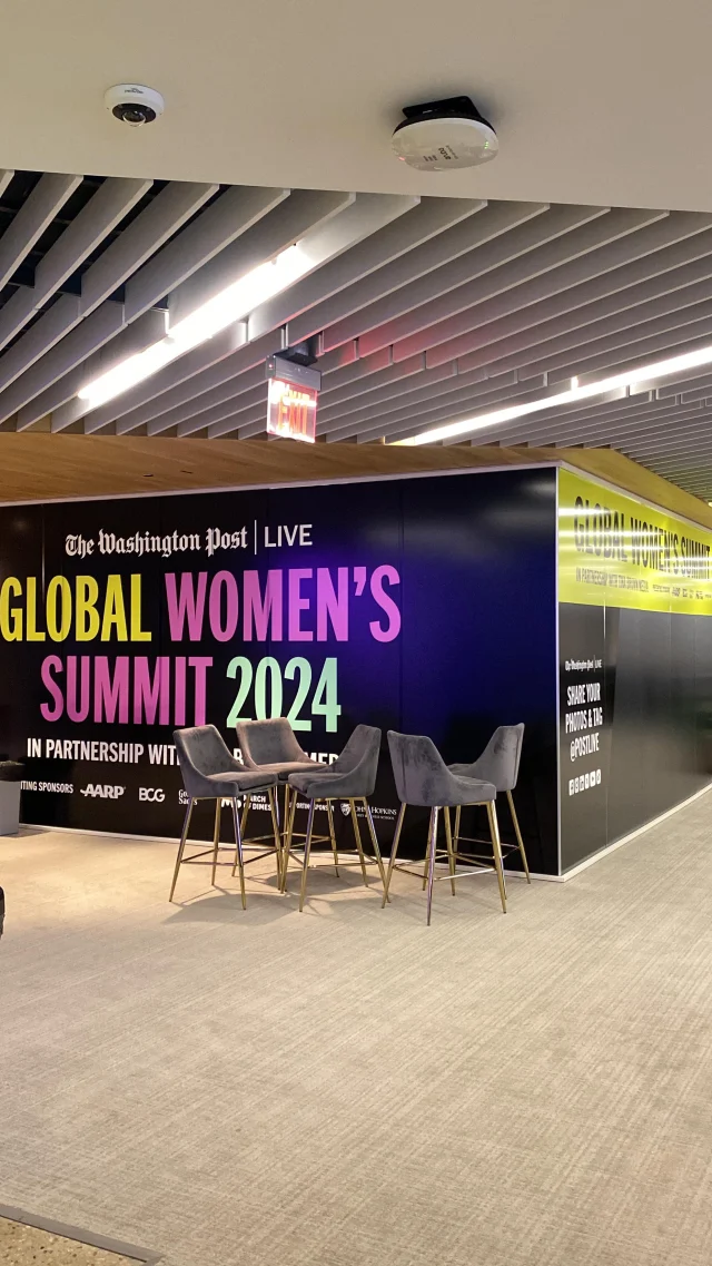 #BehindtheScenes of the 2024 @washingtonpost Global Women’s Summit! ✨ You know whenever we’re on-site, every detail will be perfect 👏  #PreconInaction #eventsindustry #eventprofs #eventproduction #eventdesign #washingtonpost #washingtondc