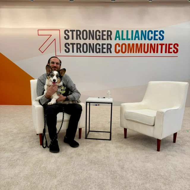 POV: Behind the scenes with Mike, our TD🕺🐾
Work hard, play hard with Precon (& our furry friend)
